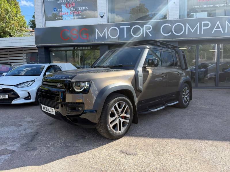 Land Rover Defender 110 3.0 P400 X 110 - Ffsh - Panroof - Roof Ra Brown