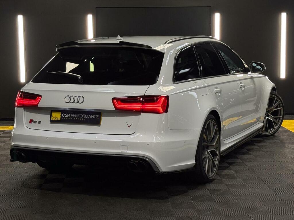 Audi RS6 Avant 4.0 Tfsi V8 Performance Tiptronic Quattro Euro 6 White #5