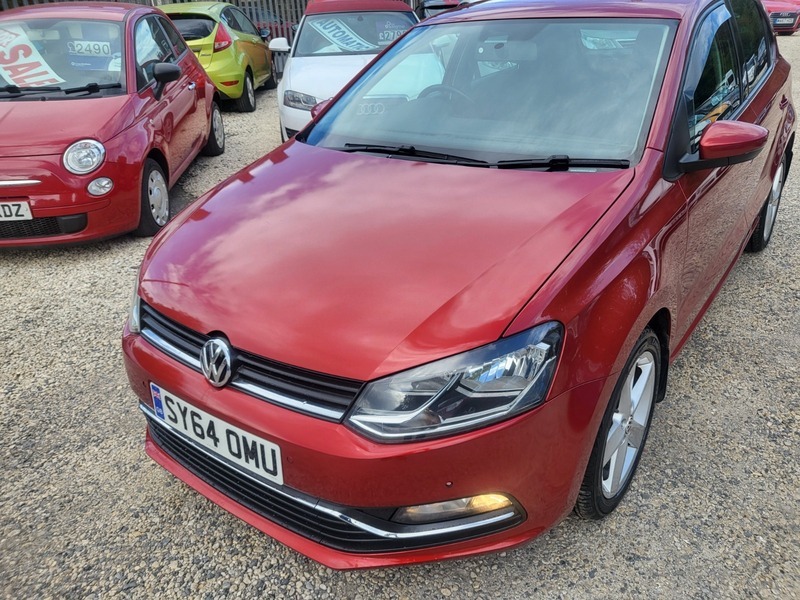 Volkswagen Polo Sel Tdi Red #3