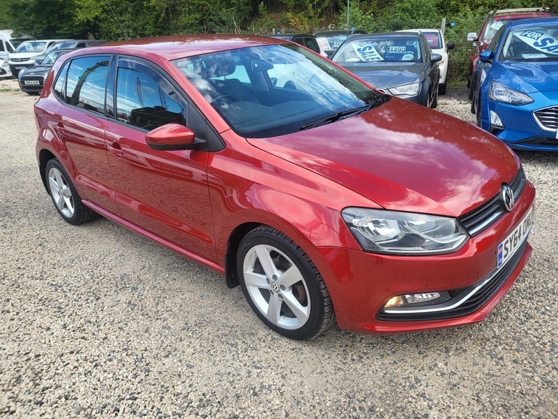 Volkswagen Polo 1.0 Bluemotion Red #9