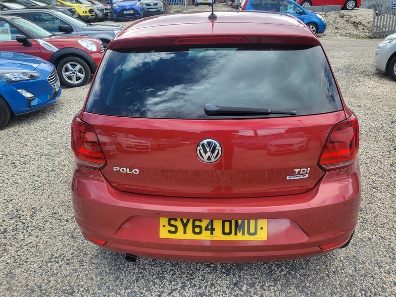 Volkswagen Polo 1.0 Bluemotion Red #17