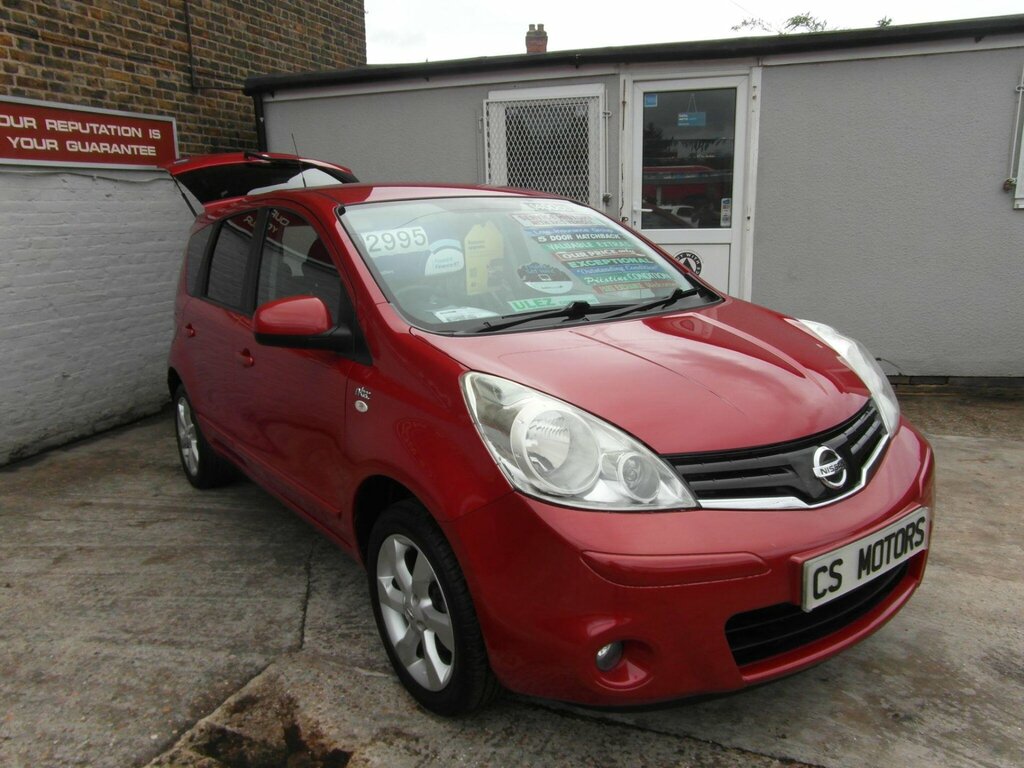 Nissan Note 1.4 16V N-tec Euro 4 Red #2