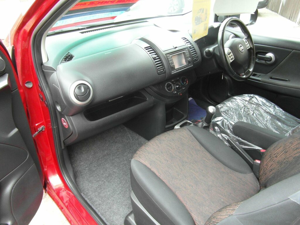 Nissan Note 1.4 16V N-tec Euro 4 Red #6