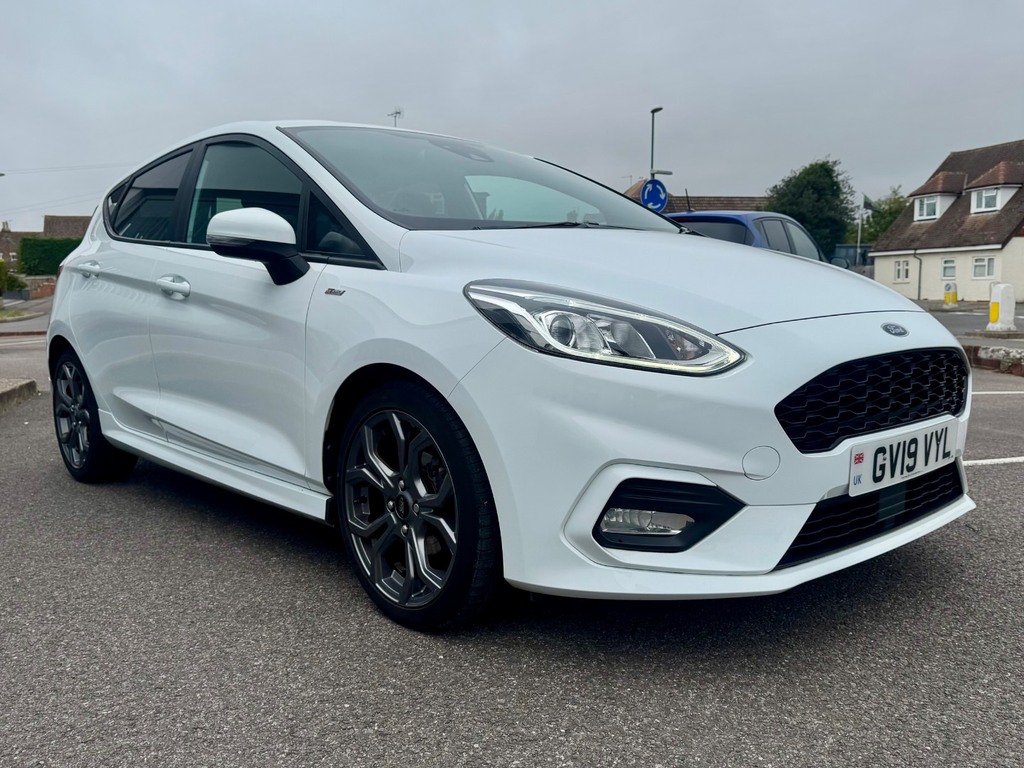 Ford Fiesta 1.0 Ecoboost 140 St-line X White #3