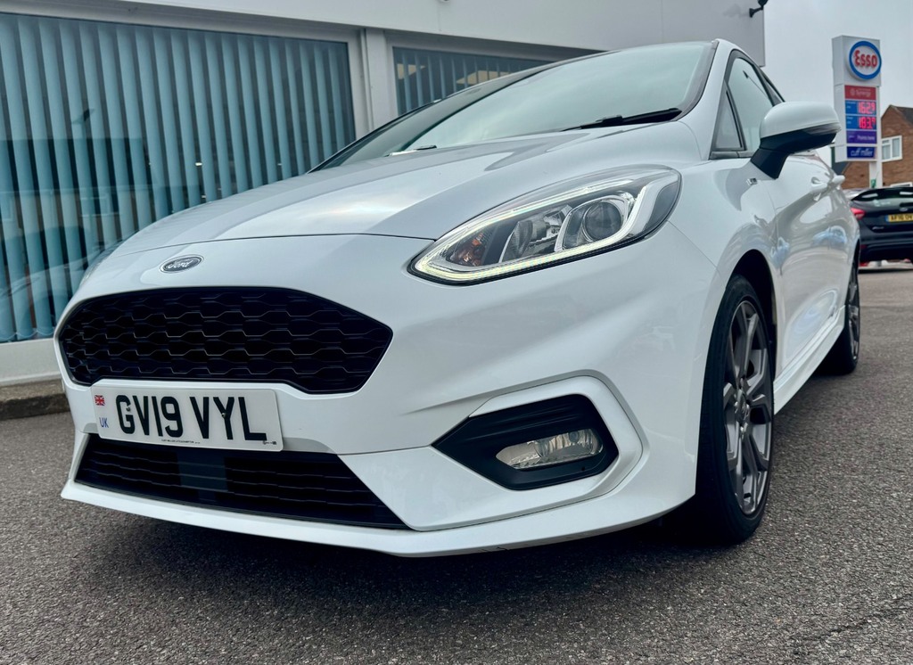 Ford Fiesta 1.0 Ecoboost 140 St-line X White