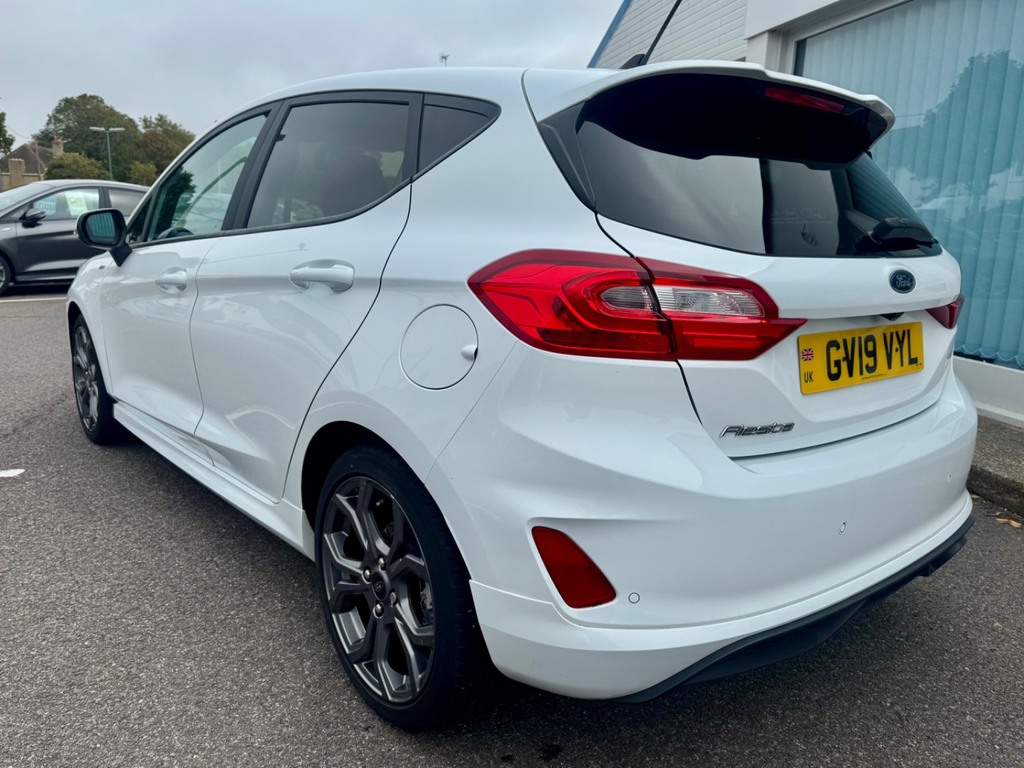 Ford Fiesta 1.0 Ecoboost 140 St-line X White #5