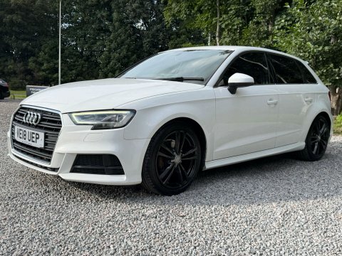 Audi A3 1.5 A3 Sportback White #5