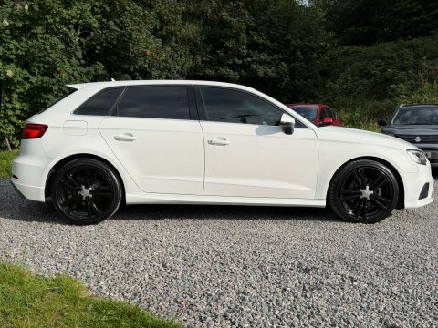 Audi A3 1.5 A3 Sportback White #2