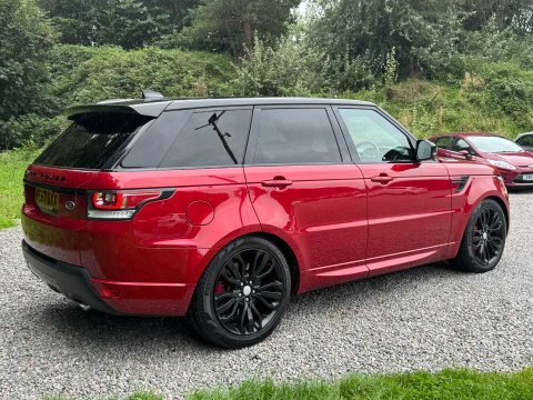 Land Rover Range Rover Sport 3.0 Range Rover Red #3