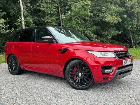 Land Rover Range Rover Sport 3.0 Range Rover Red