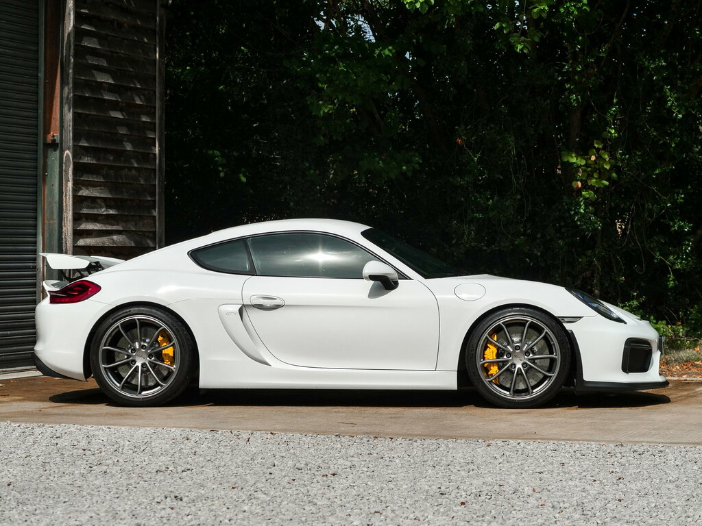 Porsche Cayman 3.8 981 Gt4 Coupe Euro 6 385 Ps White #5