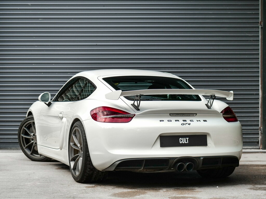 Porsche Cayman 3.8 981 Gt4 Coupe Euro 6 385 Ps White #2