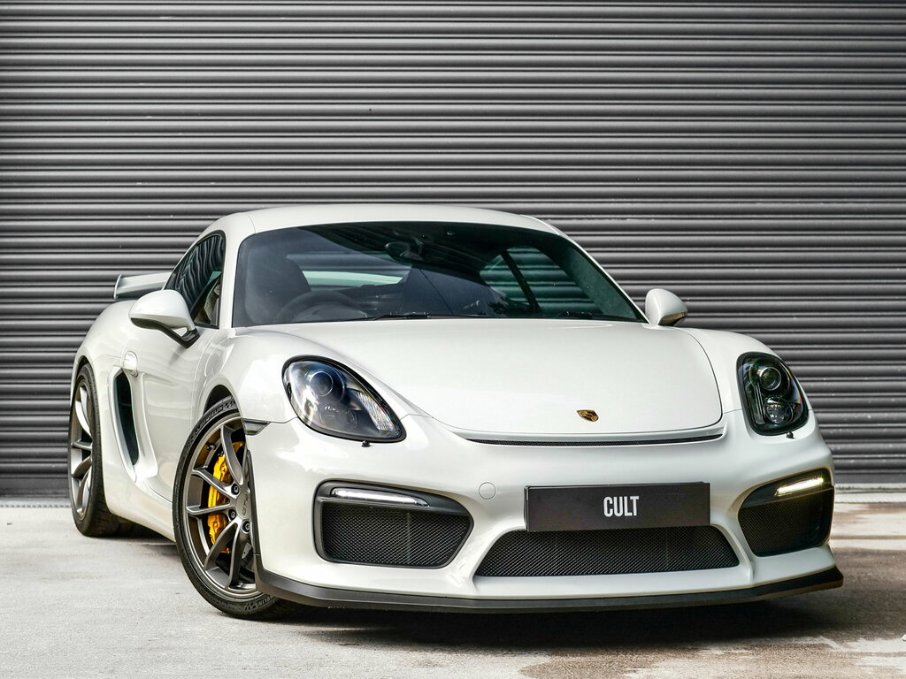Porsche Cayman 3.8 981 Gt4 Coupe Euro 6 385 Ps White