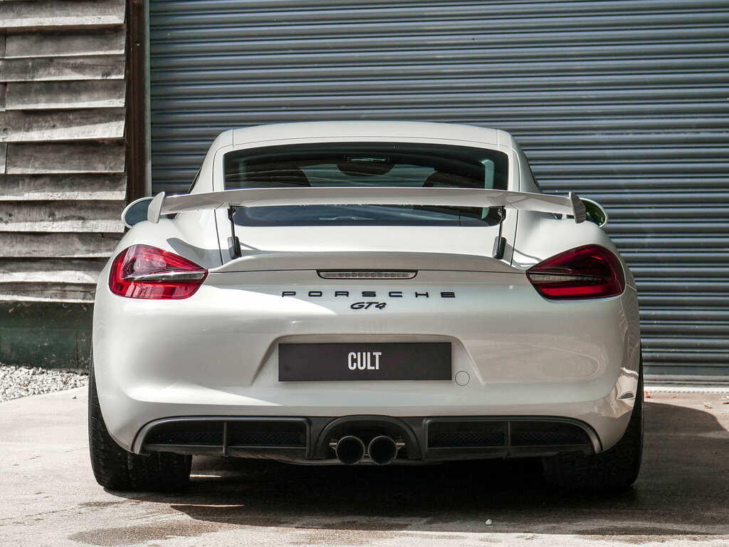 Porsche Cayman 3.8 981 Gt4 Coupe Euro 6 385 Ps White #4