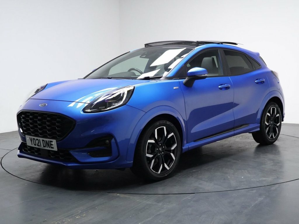 Ford Puma 1L St-line X YO21DNE Blue #4
