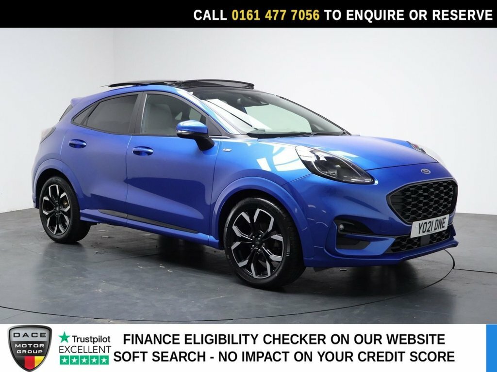 Ford Puma 1L St-line X YO21DNE Blue