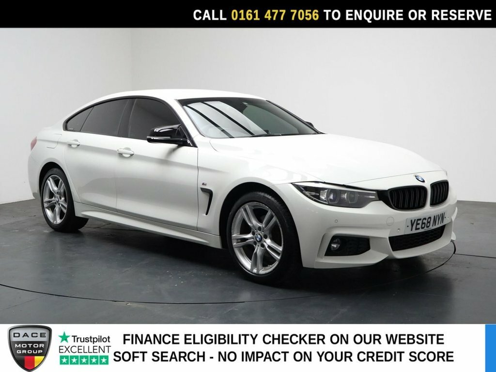 BMW 4 Series Gran Coupe 2L M Sport White