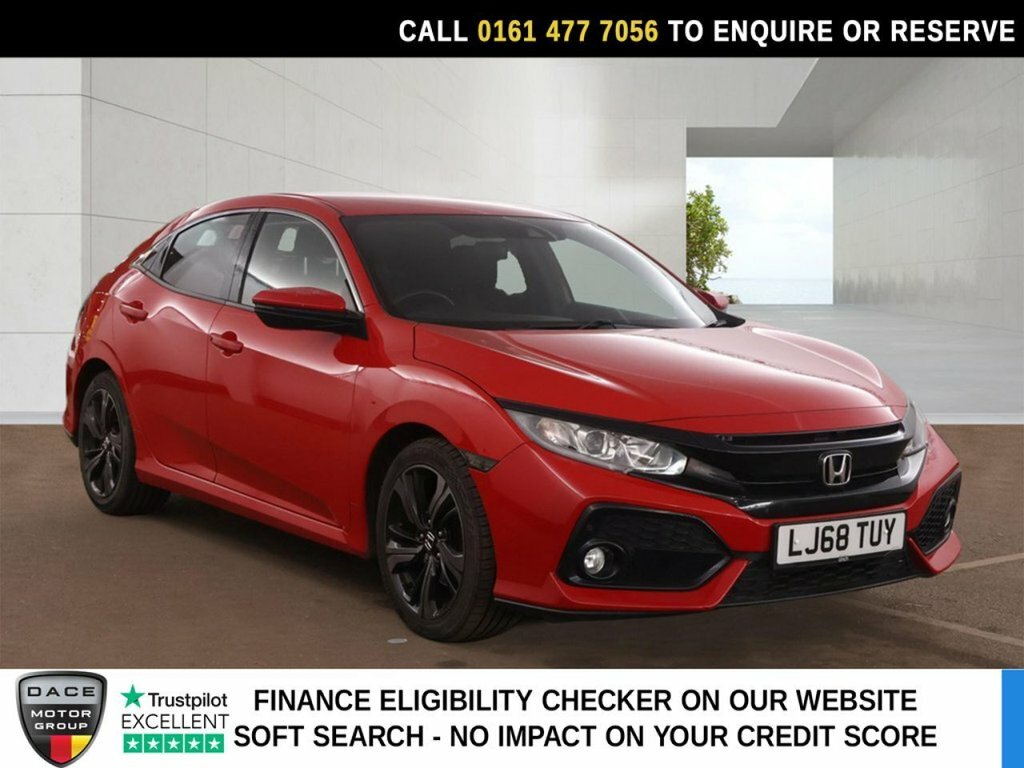 Honda Civic 1.6L Sr LJ68TUY Red