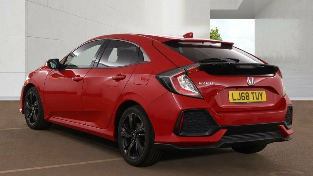 Honda Civic 1.6L Sr LJ68TUY Red #4