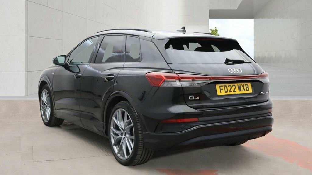 Audi Q4 E Tron Suv Black #3