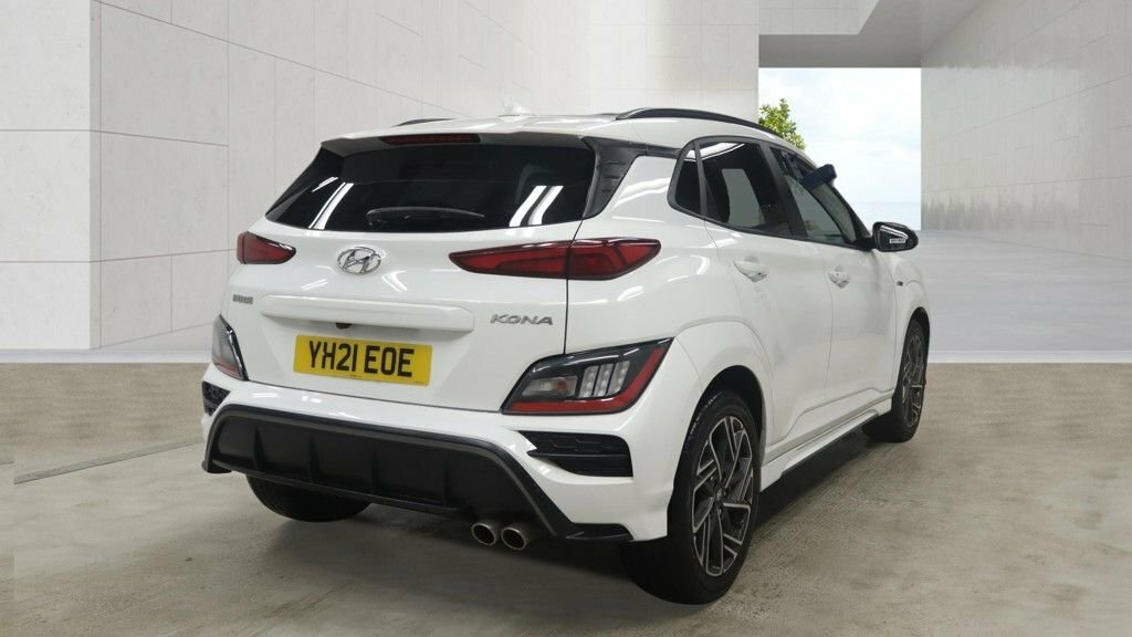 Hyundai Kona 1L N Line White #4