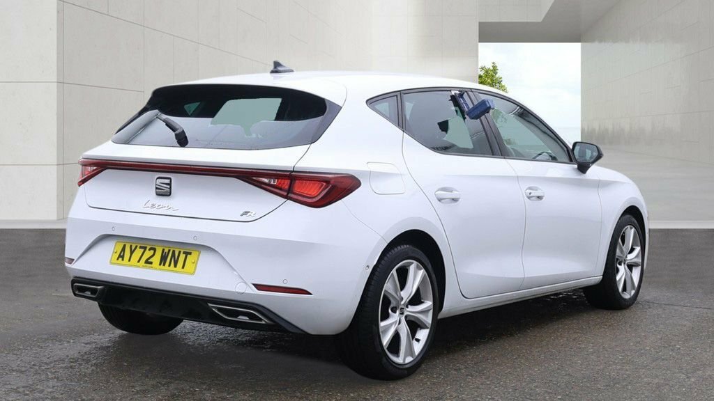 Seat Leon 1.5L Fr White #4