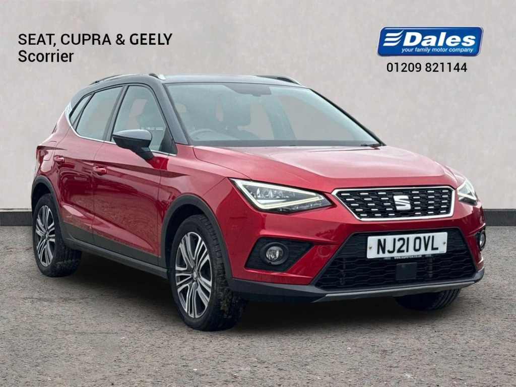 Seat Arona Arona 1.0 Tsi 110 Xcellence Ez Dsg Hatchback Red