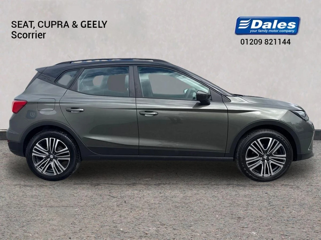 Seat Arona Arona 1.0 Tsi Se Technology Hatchback WK24VDC Green #3