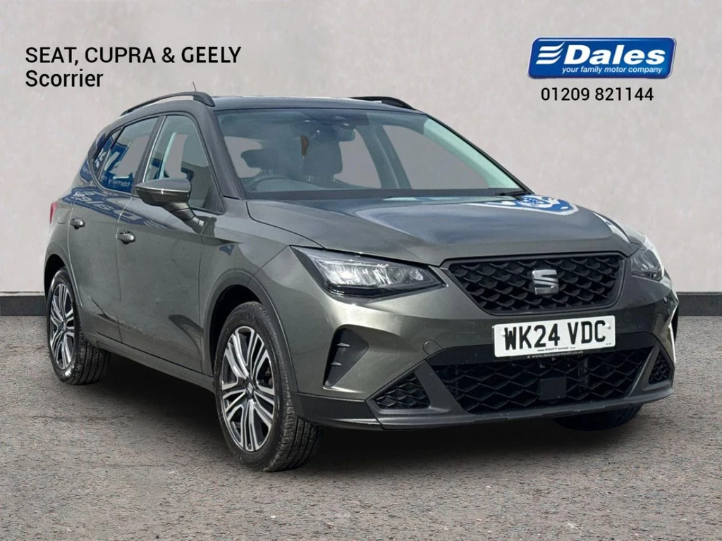 Seat Arona Arona 1.0 Tsi Se Technology Hatchback WK24VDC Green
