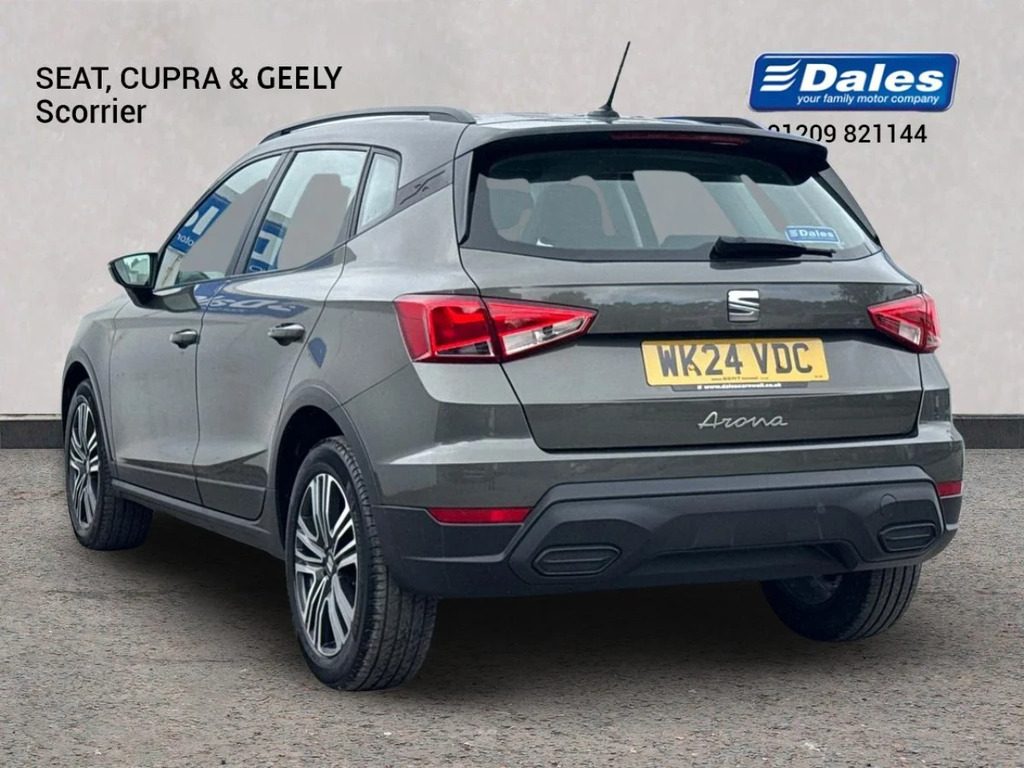 Seat Arona Arona 1.0 Tsi Se Technology Hatchback WK24VDC Green #2