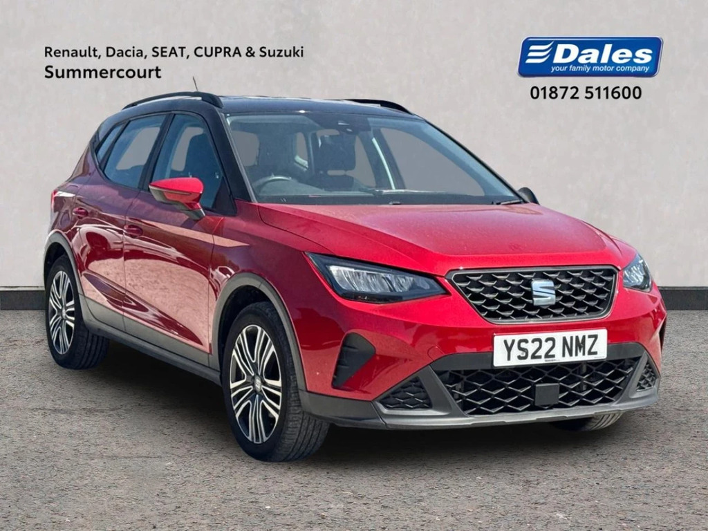 Seat Arona Arona 1.0 Tsi 110 Se Technology Dsg Hatchback Red