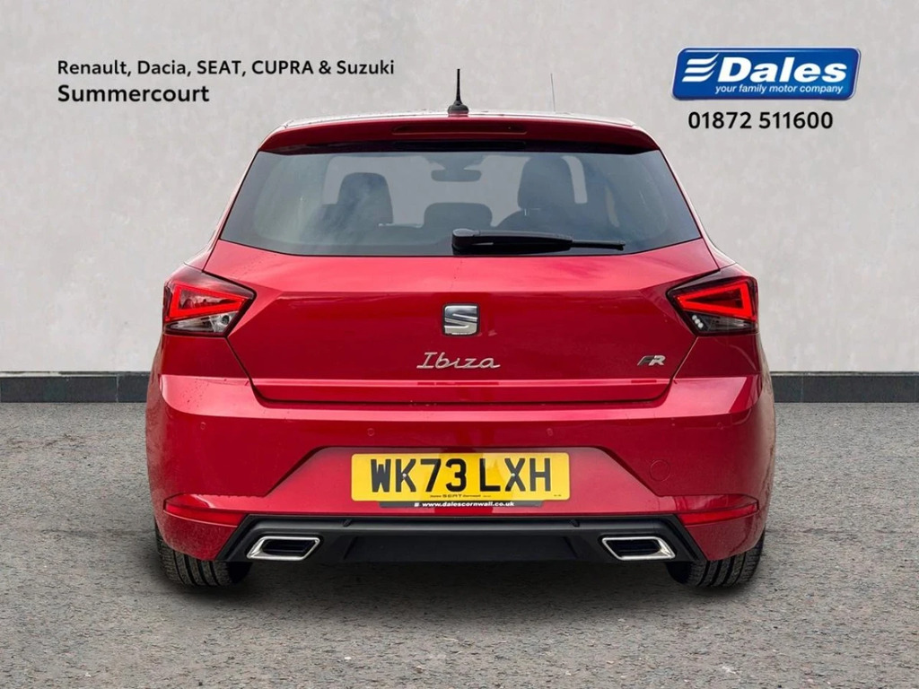 Seat Ibiza Ibiza 1.0 Tsi 110 Fr Sport Hatchback Red #4