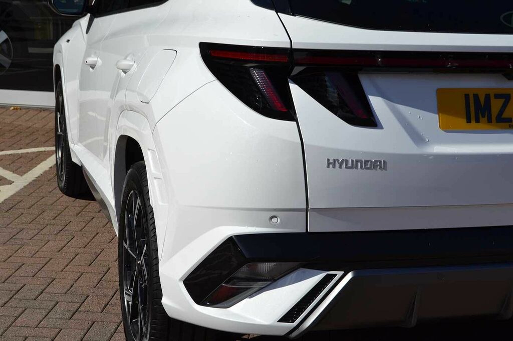 Hyundai Tucson 1.6T Hybrid N Line White #6
