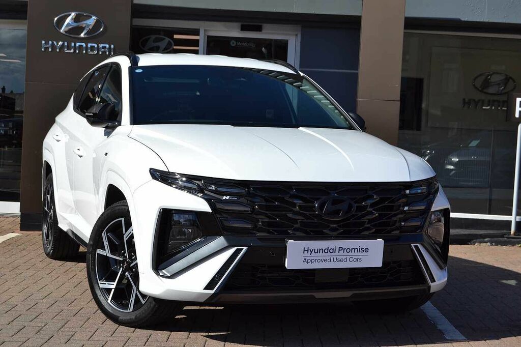 Hyundai Tucson 1.6T Hybrid N Line White