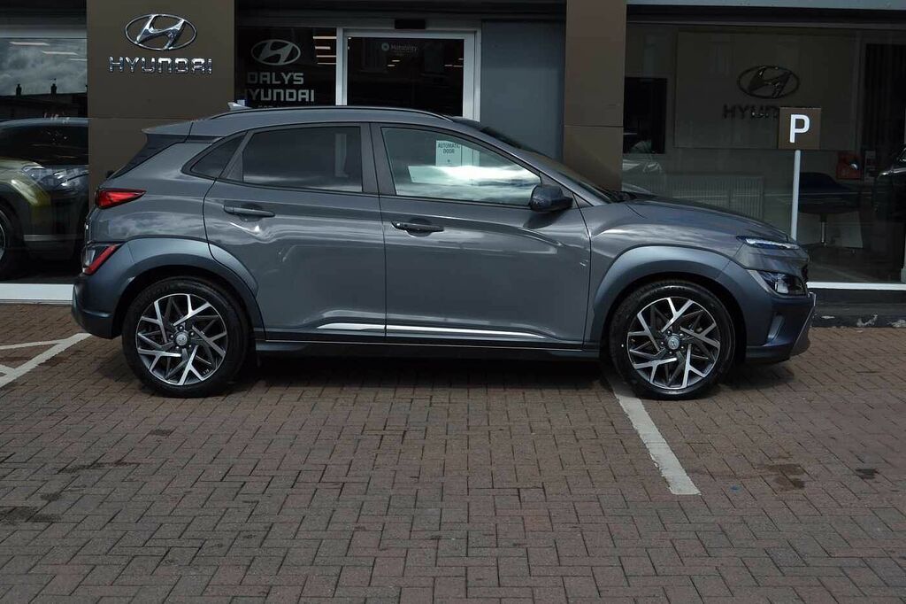 Hyundai Kona 1.6 Gdi Premium Self Charging Hybrid Only 16, Grey #4