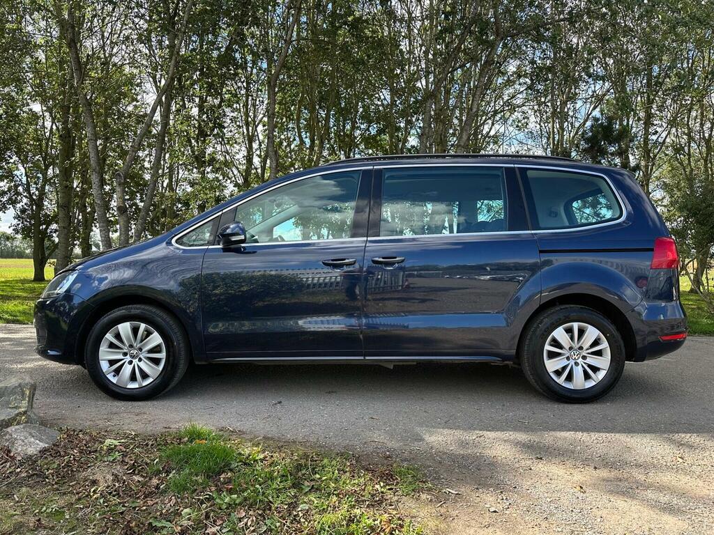 Volkswagen Sharan 2.0 Tdi Bluemotion Tech Se Dsg Euro 5 Ss Blue #4