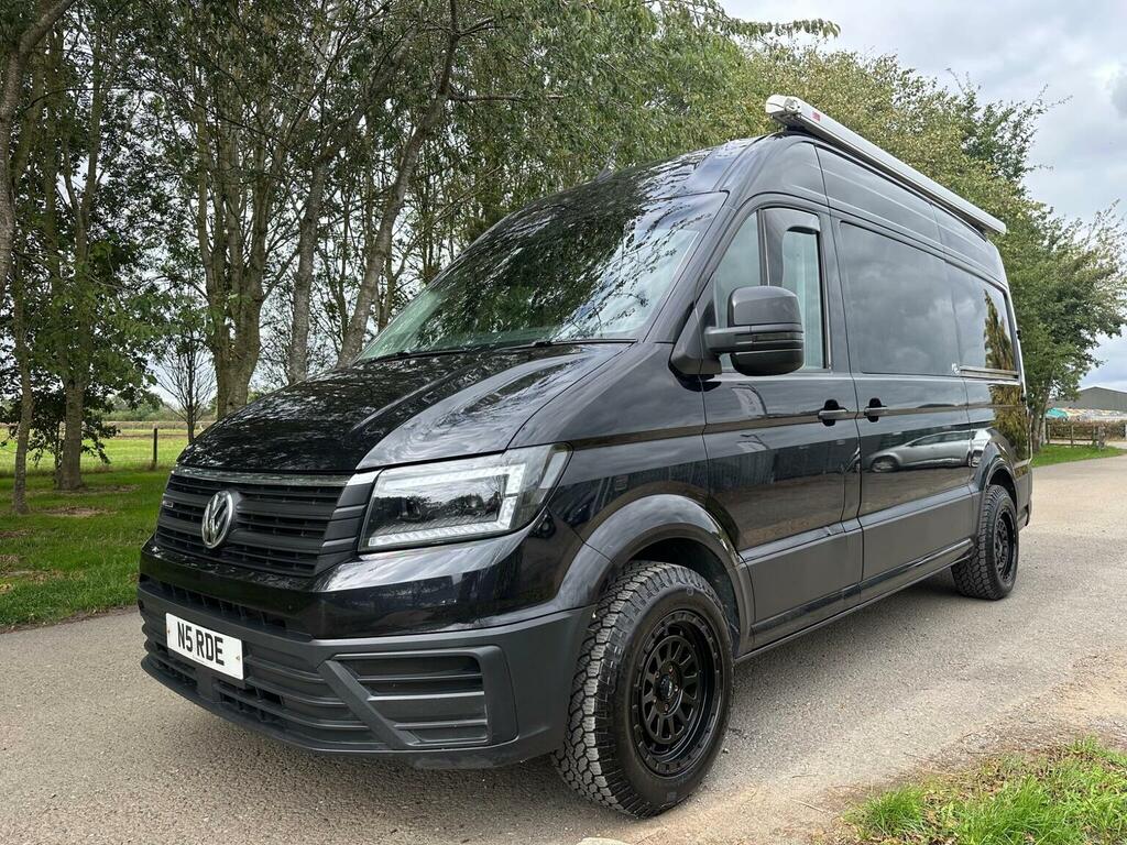 Volkswagen Crafter 2.0 Tdi Cr35 Trendline 4Motion Mwb Euro 6 Ss Black #3