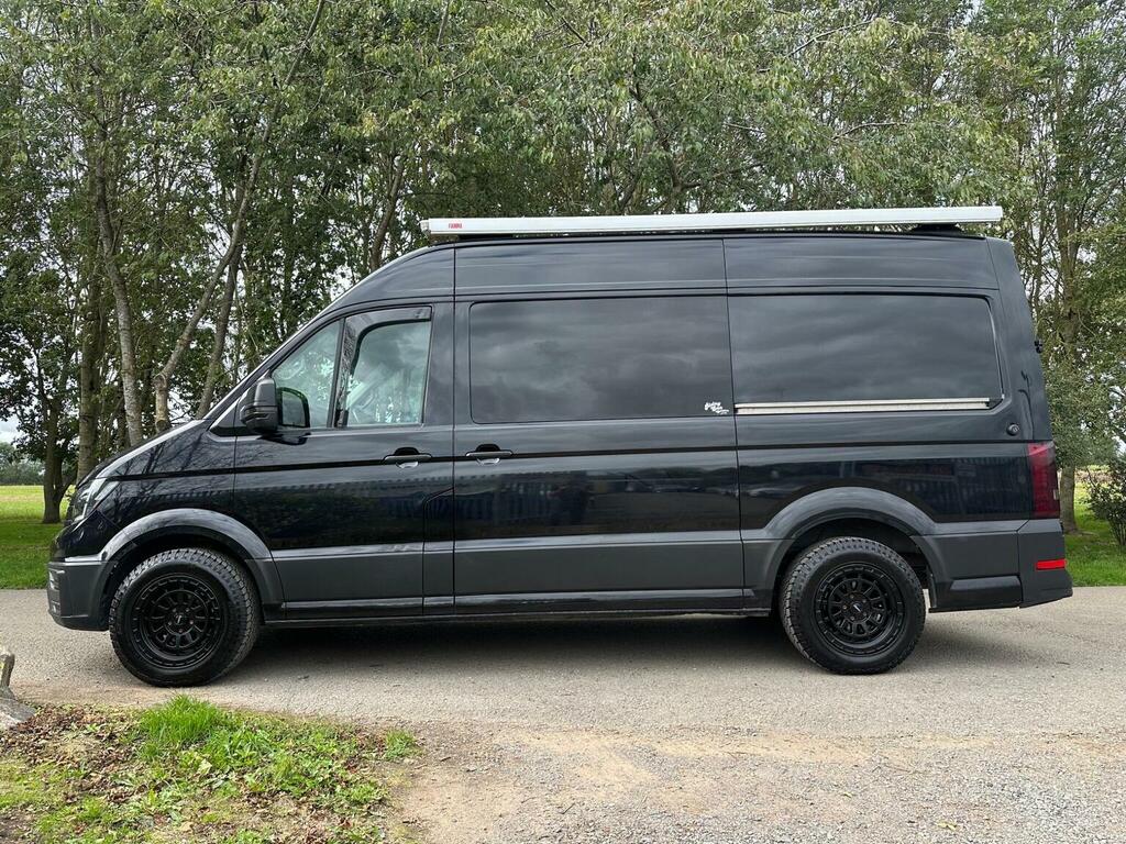 Volkswagen Crafter 2.0 Tdi Cr35 Trendline 4Motion Mwb Euro 6 Ss Black #4