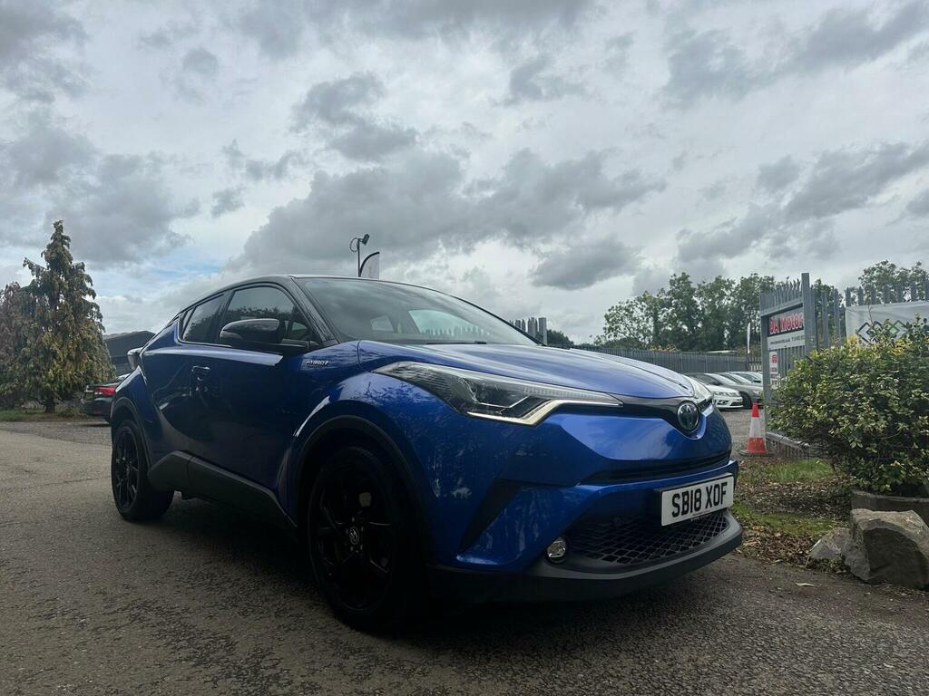 Toyota C-Hr 1.8 Vvt-h Dynamic Cvt Euro 6 Ss Blue