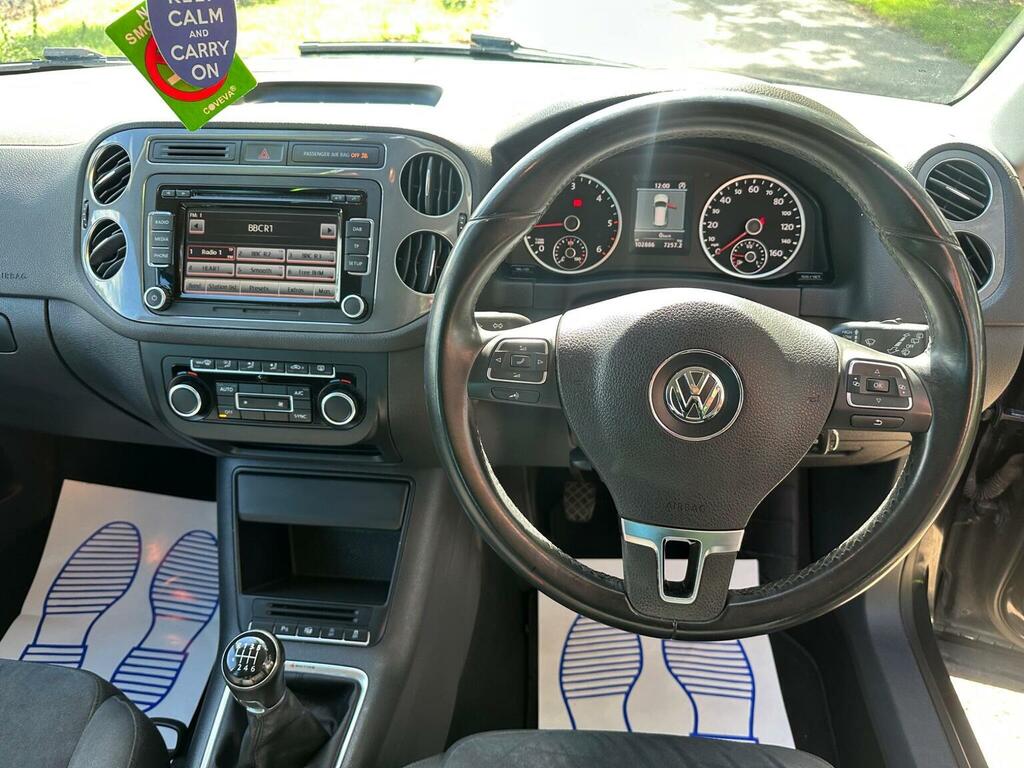 Volkswagen Tiguan Tdi Bluemotion Tech S White #11
