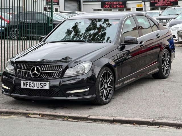 Mercedes-Benz C Class 2.1 C250 Cdi Amg Sport Plus G-tronic Euro 5 Ss Black #3