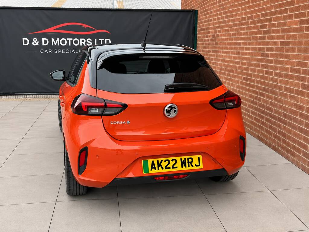 Vauxhall Corsa-e 100Kw 46.3Kwh 134 Bhp Up To 225 Mile Ra Orange #6