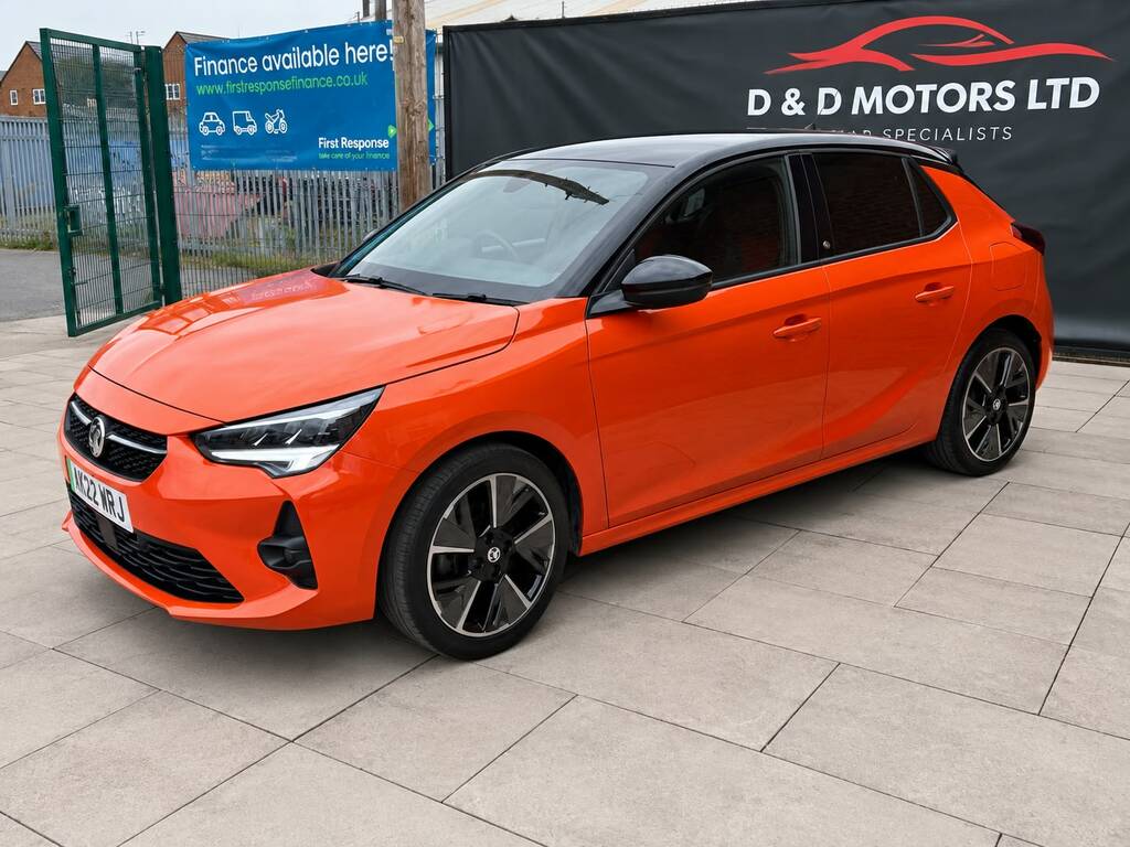 Vauxhall Corsa-e 100Kw 46.3Kwh 134 Bhp Up To 225 Mile Ra Orange #2