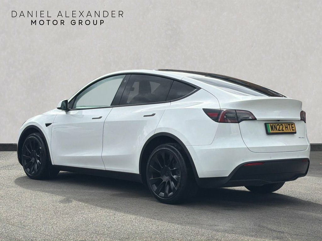 Tesla Model Y Suv White #2