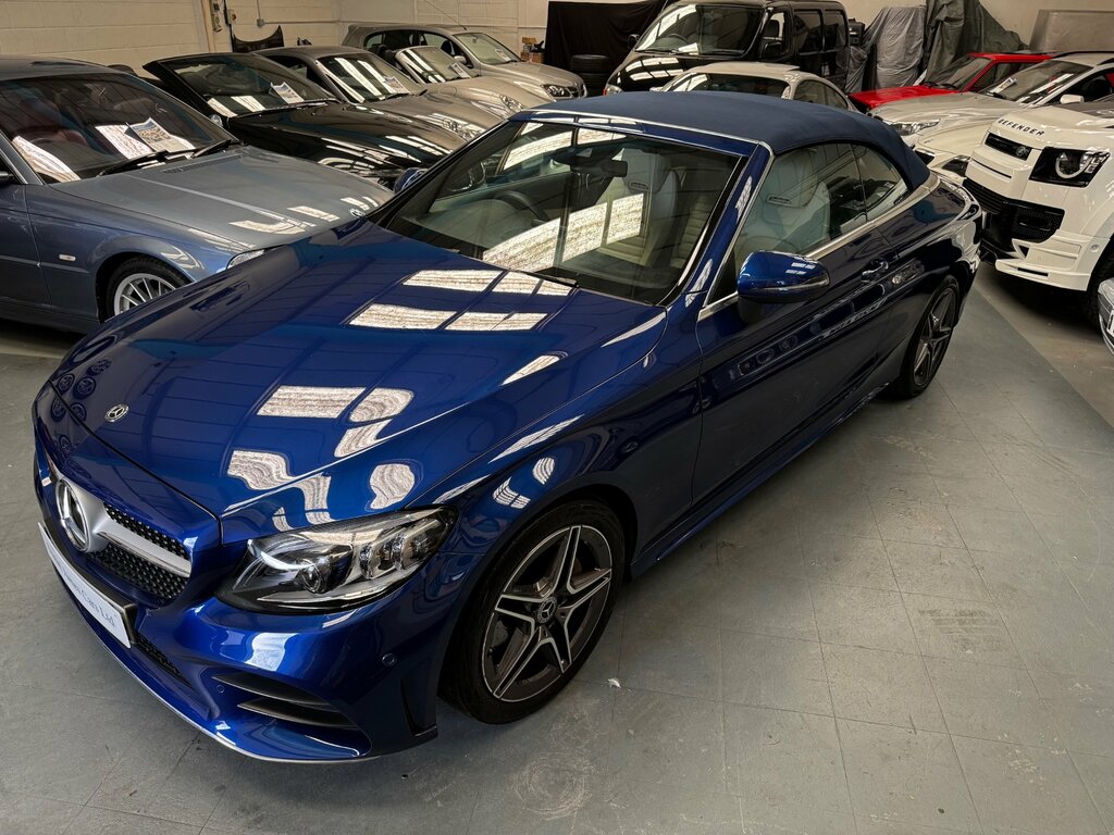Mercedes-Benz C Class Automatic Blue #24