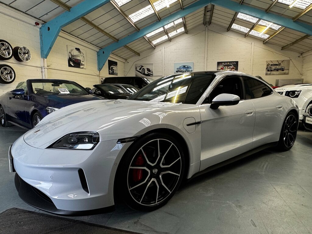 Porsche Taycan Performance Plus 105Kwh 4S Saloon Aut Grey #2