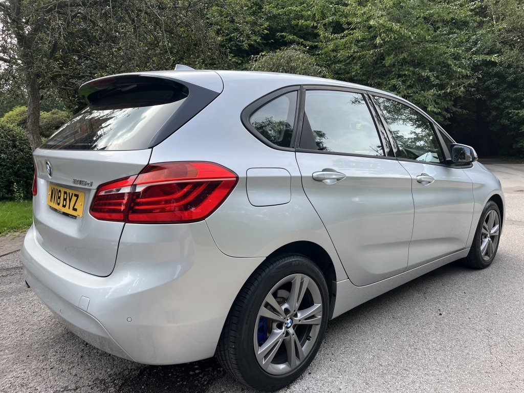 BMW 2 Series Hatchback Silver #2