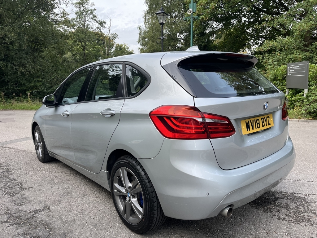 BMW 2 Series Hatchback Silver #4