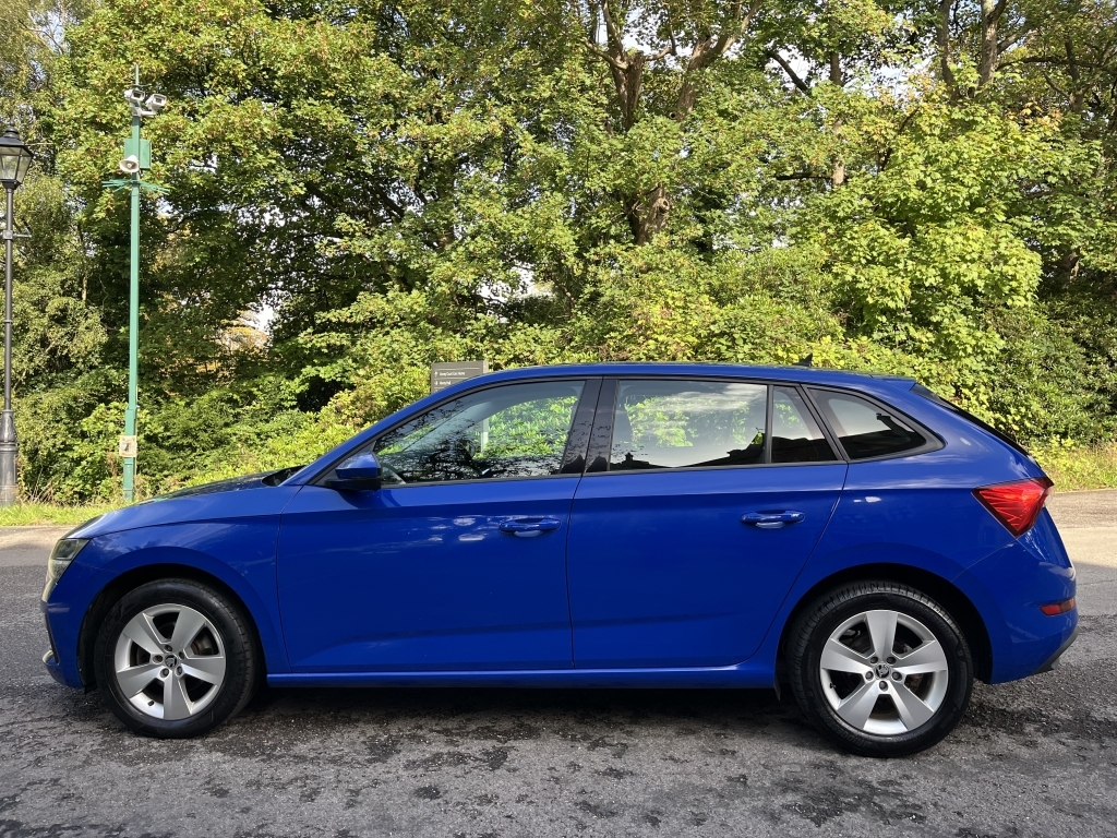 Skoda Scala Hatchback Blue #4