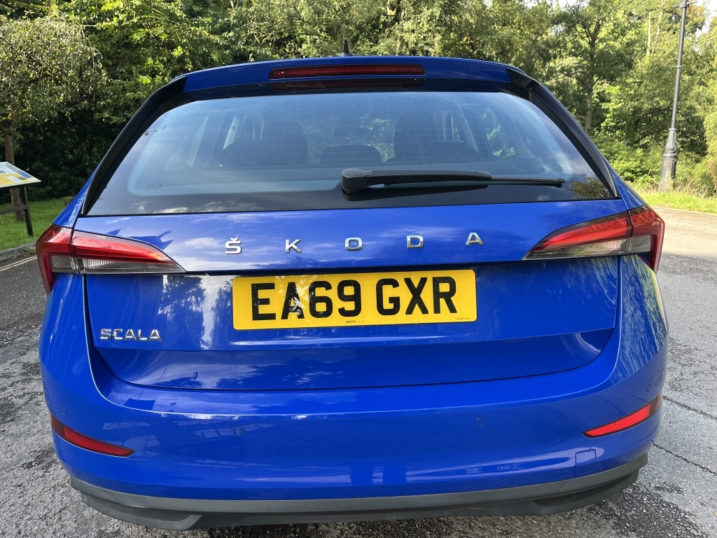 Skoda Scala Hatchback Blue #6